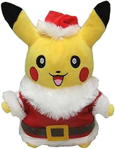 Pikachu Plush Toys Santa Claus Christmas Gift for Children 28cm Kawaii Toys Pikachu Stuffed Plush Doll Baby Kids Toy