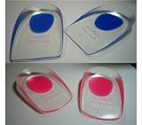 Silicone Gel Comfort Heel Cups Pads/Insoles/Inserts