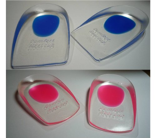 Silicone Gel Comfort Heel Cups Pads/Insoles/Inserts