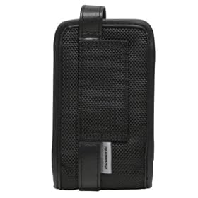 Panasonic DMW-TZ1KTCP Nylon Camera case for Panasonic TZ1 (Black)