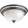 Progress Lighting PV008-74WB 2-Light Flush Mount, Venetian Bronze