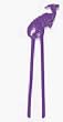 PAROSAUROLPHUS DINO STICK by Hog Wild