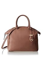 Michael Kors Bolso asa de mano Riley Lg Satchel (Marrón)