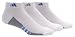 adidas Men's Superlite CC 3-Pack Low Cut Sock, White/Granit Grey/Signal Blue, Shoe Size 6-12
