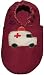 Tibet PLATEAU soft soled infant leather baby shoes SUEDE ambulance red Image