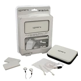 4Gamers White Accessory Bundle for DS Lite/DSi (Nintendo DS)