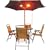 Triple Infra red Halogen Parasol patio Heater