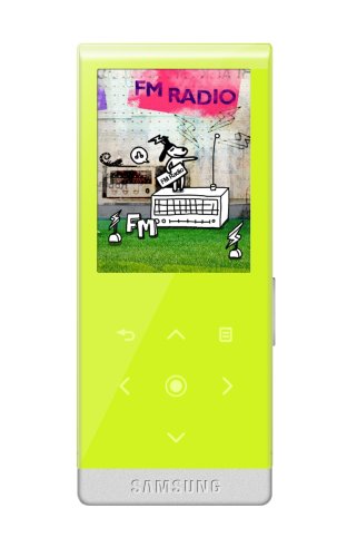 Samsung T10 4 GB Slim Portable Media Player (Green)