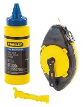 Stanley 47-465 PowerWinder Chalk Box 3 Piece Set - Red Chalk
