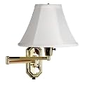 Nathaniel Swing Arm Lamp - Polished Brass Finish