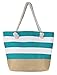 Leisureland Canvas Tote Beach Bag, Water Resistant Shoulder Tote Bag (L20