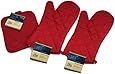 Kitchen Oven Mitt Pot Holder Set Red Kitchen Linens Oven Mitt Pot Holder Pack