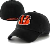 NFL Cincinnati Bengals Franchise Fitted Hat, Black, Large