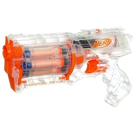 Nerf N-Strike Maverick - Clear: Toys &amp; Games