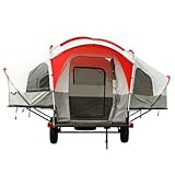 Lifetime Deluxe Tent Trailer Kit (Grey/Red) Lifetime Deluxe Tent Trailer Kit (Grey/Red)