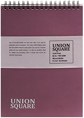 Union Square Mixed Media Pad 98lb (45 sheets) 9x12"