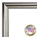 Picture Frame Silver with Black lines .. '' wide
