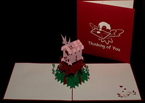 Poppin 3D Pop Up Thinking of You Greeting Card