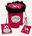 Betty Boop Stationery Set - Lady in Red - Round Box Set