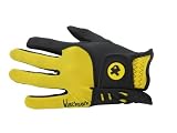BLACKPORK Japan Breezy Golf Gloves Men's Black/Yellow - Large 26CM
