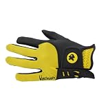 BLACKPORKJapanBreezyGolfGlovesMen'sBlack/Yellow-Medium/24CM