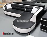 NEW MODERN EURO DESIGN LEATHER SECTIONAL SOFA S89