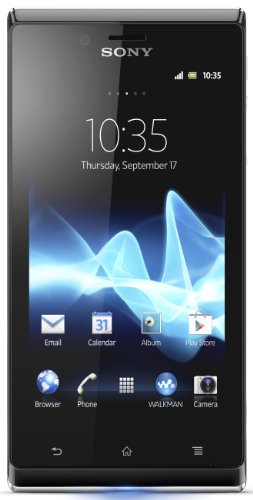 Sony Xperia J ST26a Unlocked Android Phone--U.S. Warranty (Black)