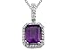 1.55 cttw Genuine Amethyst Pendant by Effy title=