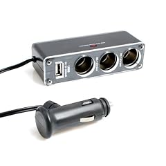 System-S KFZ 3 Fach Zigarettenanz�nder Adapter mit USB A Buchse f�r HTC HD7 Mozart Desire HD Desire Z Wildfire 7 Trophy HD Mini Legend HD2 Magic Touch Diamond2 Touch Pro2 Touch Cruise Touch HD Touch 3G S740 Touch Pro Touch Diamond P3470 Touch Touch Dual P6500 TytN II Advantage S710 S730 Tattoo Touch2 Hero Snap Aria Gratia