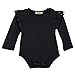 Infant Baby Girls Black Dress Full Sleeves Lace Romper