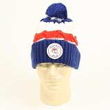 Buffalo Bills Ball Top Knit Hat
