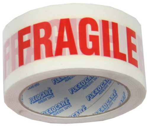 Warning Tape 50mm x 66M Fragile [Office Product] 
