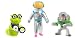 Toy Story Communicator Buzz, Astronaut Barbie and The Bookworm Figure 3-Pack