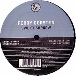 Ferry Corsten - Sweet Sorrow (extended album) - Zortam Music