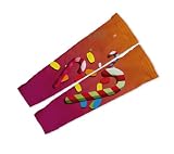Candy Paradise Arm Warmers Sleeves Unisex Walking/Cycling/Running