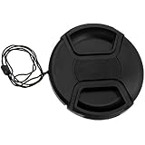 Fotodiox 82mm Inner Pinch Lens Cap with Cap Keeper