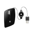HP Retractable Mobile Mouse - Black (NY225AA#ABA)