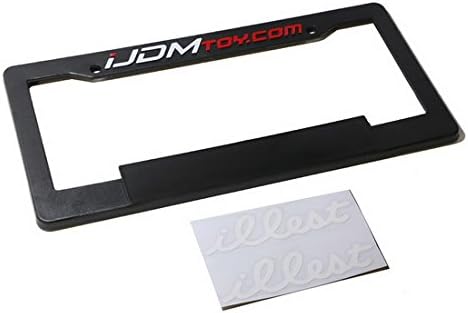 illest License Plate Frame, iJDMTOY Create-Your-Own License Frame + Vinyl