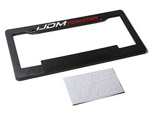 illest License Plate Frame, iJDMTOY Create-Your-Own License Frame + Vinyl