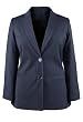 Avenue Plus Size Tailored Pinstripe Blazer