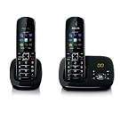 Philips CD6852B/GB BeNear Twin Digital Phone with Answering Machine