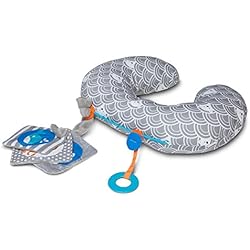 Boppy Tummy Time Play Mat, Sea Explorers/Gray