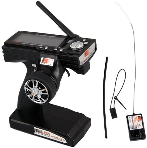 HongLieven Flysky FS-GT3B 2.4G 3CH Transmitter + Receiver for RC Car Boat Radio Control