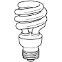 TCP 28923FS 23-watt 5500K Full Spectrum Mini-SpringLamp