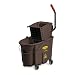 Rubbermaid Commercial FG758088 WaveBrake Side Press Combo High-Performance Mopping System, 35 qt Capacity, 20.1" Length x 15.7" Width x 36.5" Height, Brown