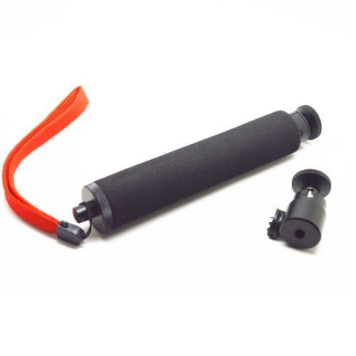 Universal Retractable Handheld Monopod With Camera Tripod Mount Adapter For GoPro HERO Cameras (Suitable For Hero 1 Hero 2 Hero 3 And HD Hero Original Cameras) - Black