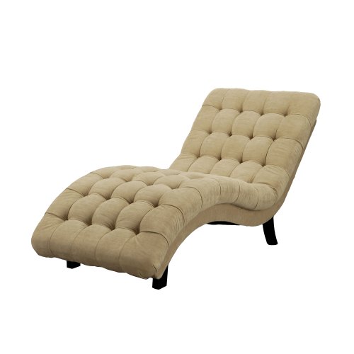 Abbyson Living Carmen Cream Fabric Chaise On Sale