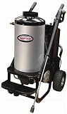 MiniBrute 120V Electric Powered Hot Water Pressure Washer with Diesel Fired Burner 1700 PSI @ 1.8 GPM And 50' Hose #MB1718