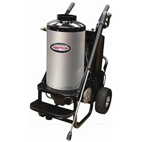 MiniBrute 120V Electric Powered Hot Water Pressure Washer with Diesel Fired Burner 1700 PSI @ 1.8 GPM And 50' Hose #MB1718