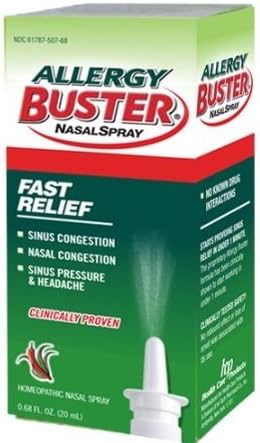 Allergy Buster Nasal Spray - 0.68 oz, Pack of 2